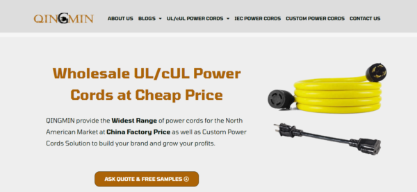 UL Power Cords Manufacturers In USA