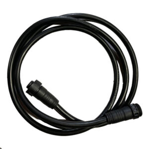 DC extension cords with waterproof connectors